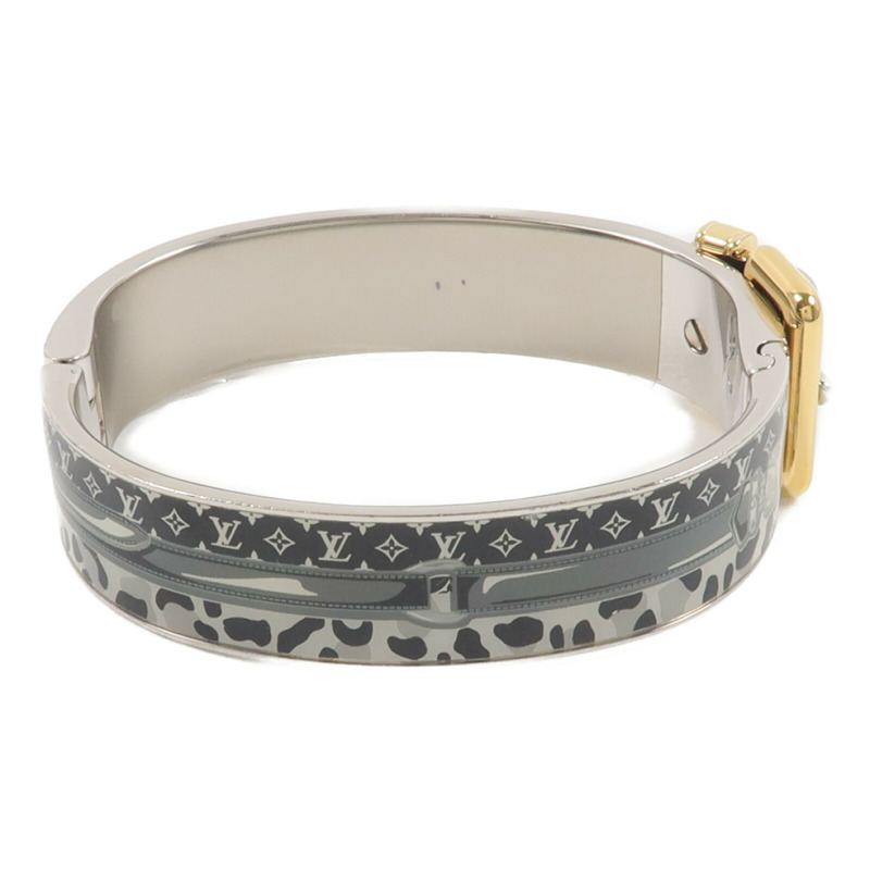 LOUIS VUITTON 金屬/琺瑯琺Confidentian Bracelet手鐲-2