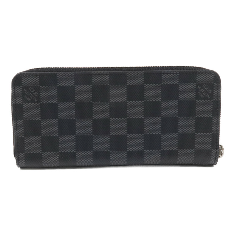 LOUIS VUITTON Damier Graphite Zippy Long Wallet長錢包-1