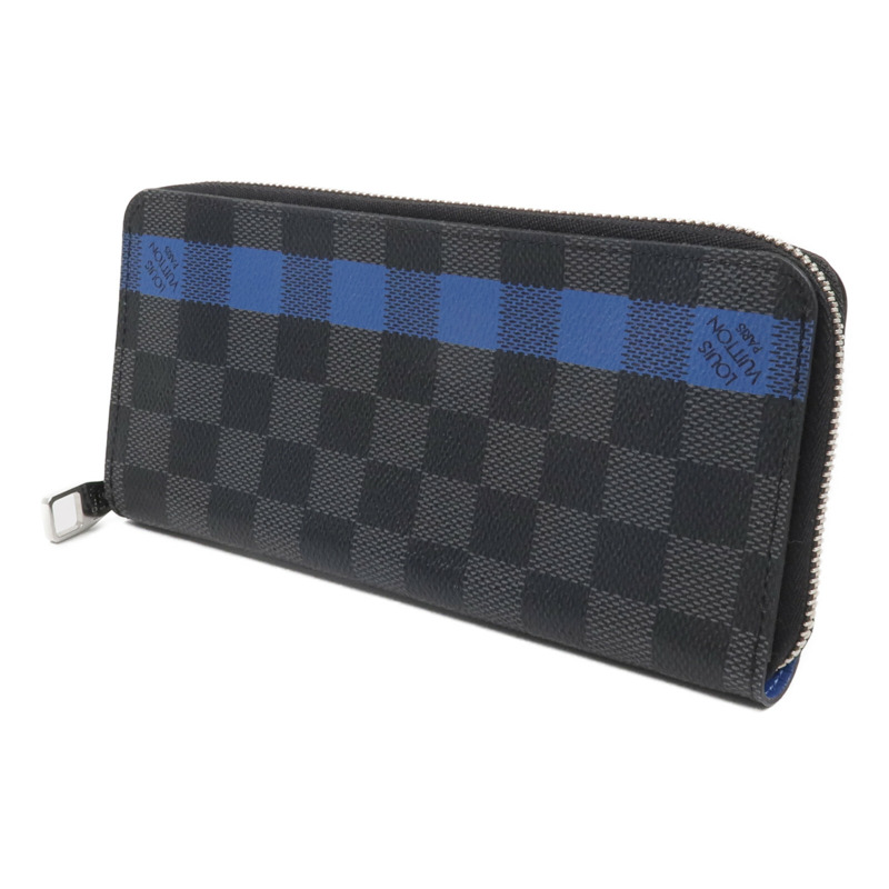 LOUIS VUITTON Damier Graphite Zippy Long Wallet長錢包-2