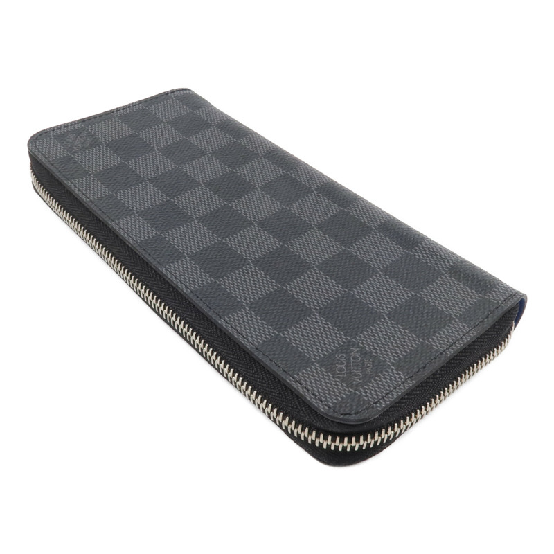 LOUIS VUITTON Damier Graphite Zippy Long Wallet長錢包-4