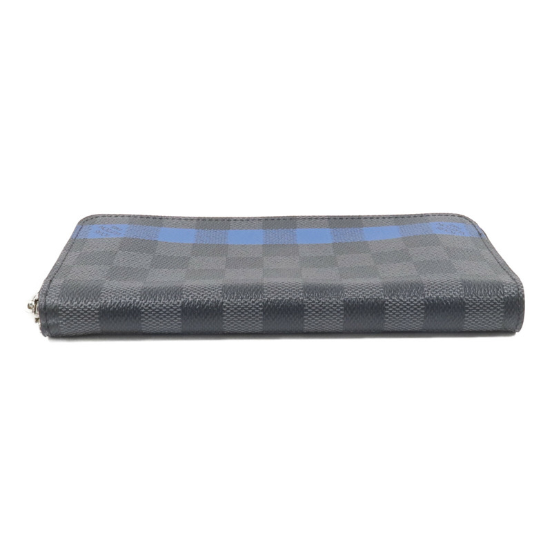 LOUIS VUITTON Damier Graphite Zippy Long Wallet長錢包-5