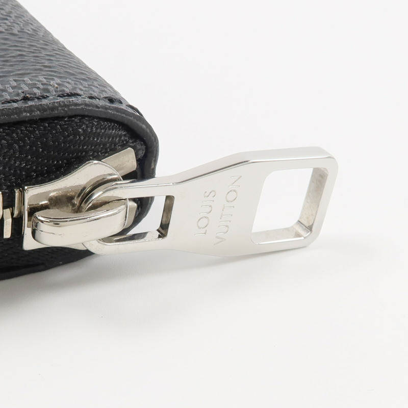 LOUIS VUITTON Damier Graphite Zippy Long Wallet長錢包-7