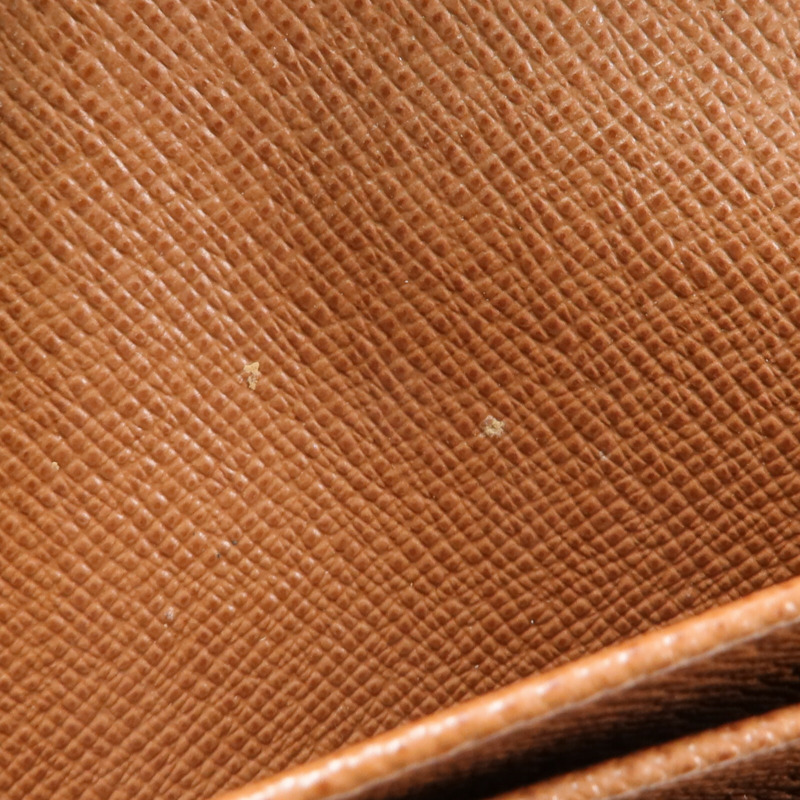 LOUIS VUITTON Monogram Brazza Wallet金扣長錢包-11