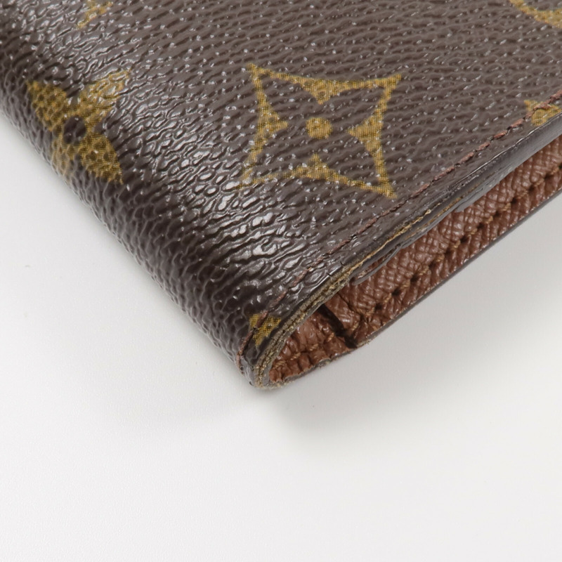 LOUIS VUITTON Monogram Brazza Wallet金扣長錢包-14