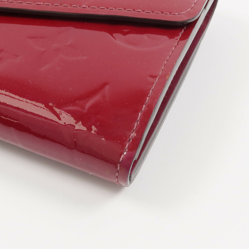 LOUIS VUITTON Monogram Vernis Long Wallet長錢包-6