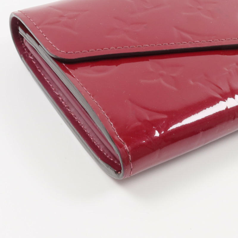 LOUIS VUITTON Monogram Vernis Long Wallet長錢包-7