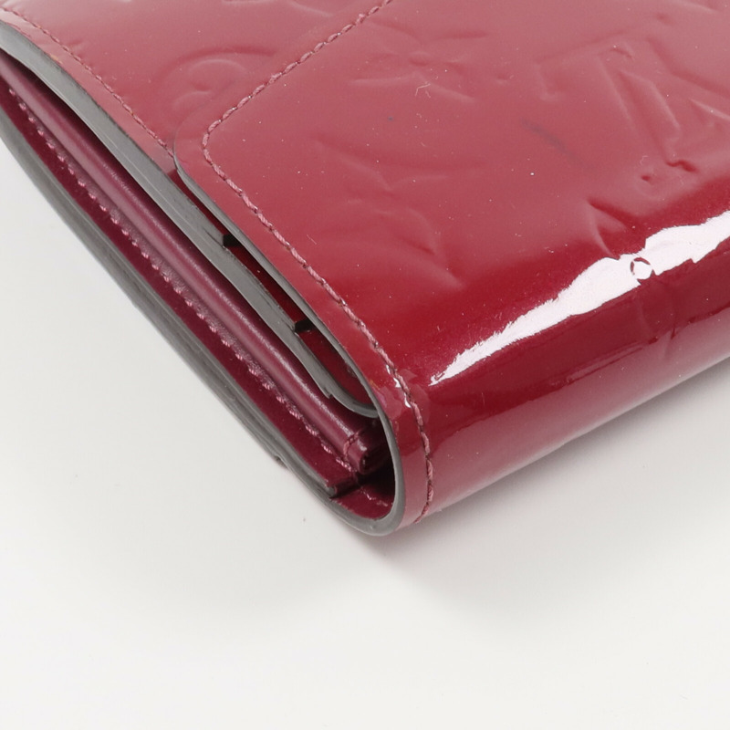 LOUIS VUITTON Monogram Vernis Long Wallet長錢包-8