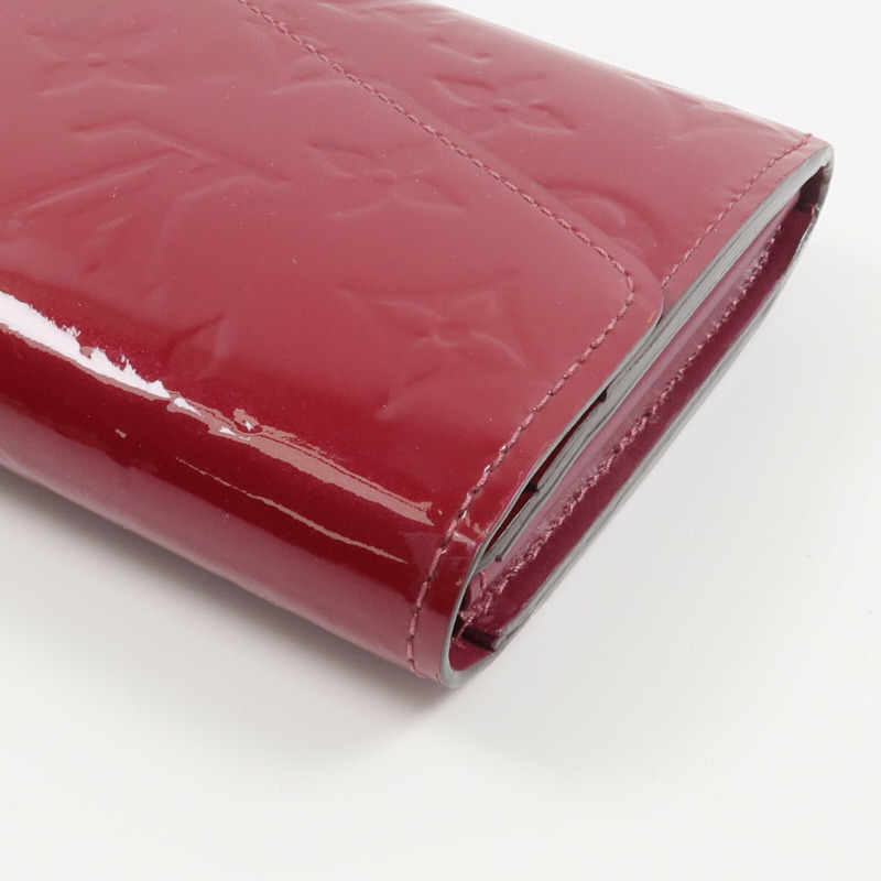 LOUIS VUITTON Monogram Vernis Long Wallet長錢包-9