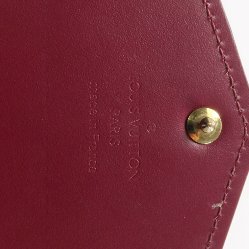 LOUIS VUITTON Monogram Vernis Long Wallet長錢包-13