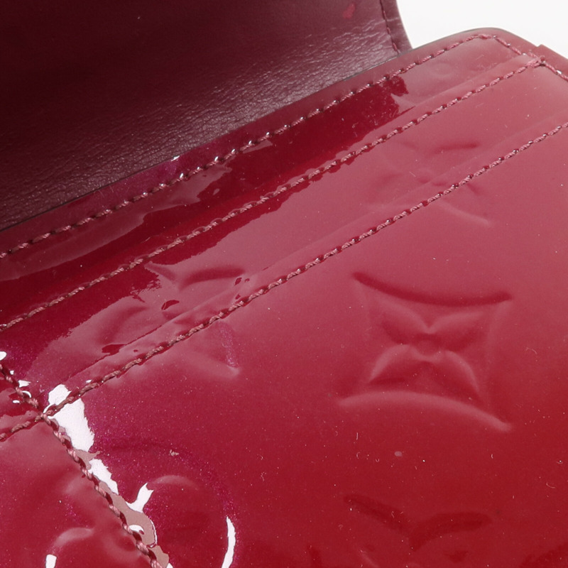 LOUIS VUITTON Monogram Vernis Long Wallet長錢包-14