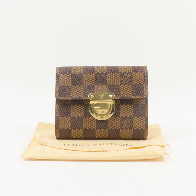 LOUIS VUITTON Damier Portefeuille Koala Wallet錢包-16