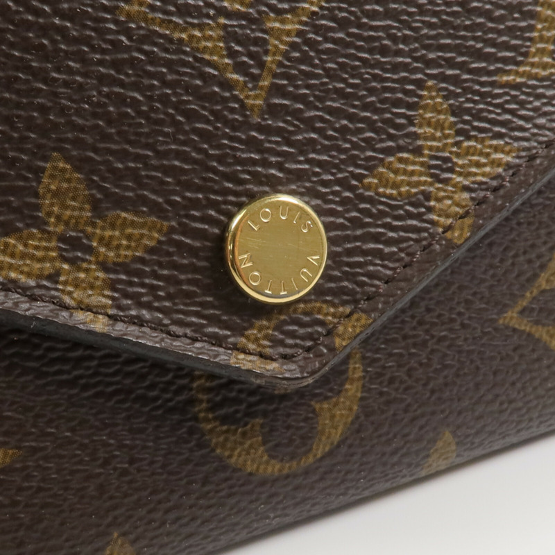 LOUIS VUITTON Monogram Jeanne Wallet長錢包-10