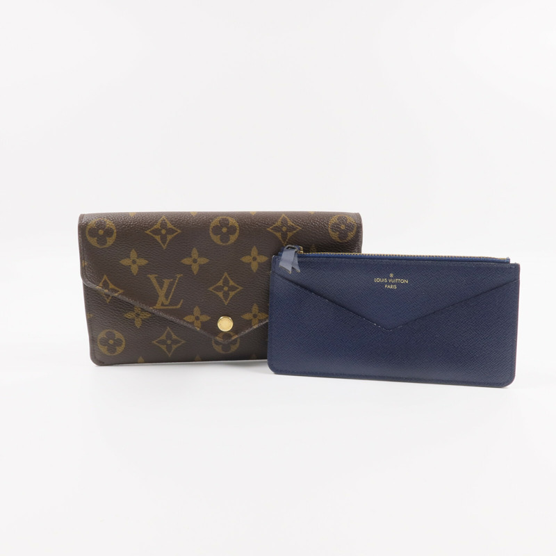 LOUIS VUITTON Monogram Jeanne Wallet長錢包-17