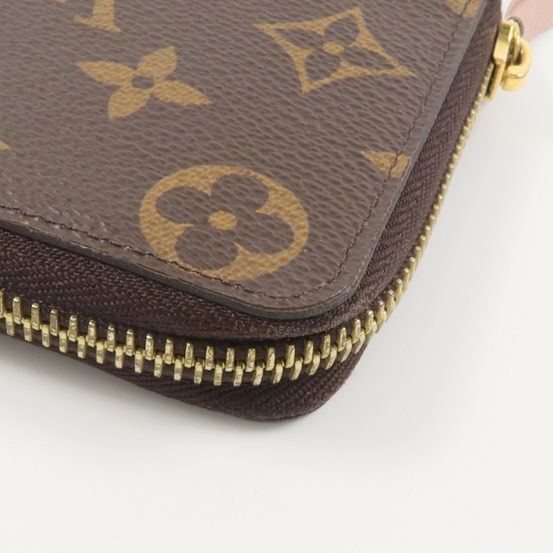 LOUIS VUITTON Monogram Clemence Wallet長錢包-9