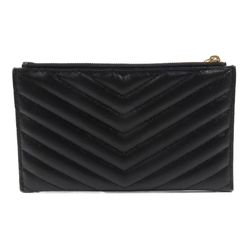 SAINT LAURENT 牛皮皮革Pouch手拿包-1