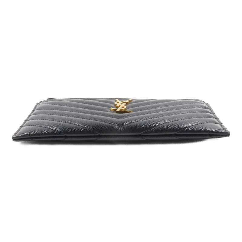 SAINT LAURENT 牛皮皮革Pouch手拿包-5