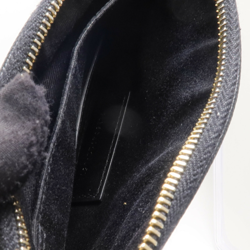 SAINT LAURENT 牛皮皮革Pouch手拿包-12