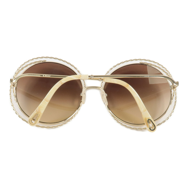 Chloe 金屬Carlina Twist Sunglasses太陽眼鏡-3