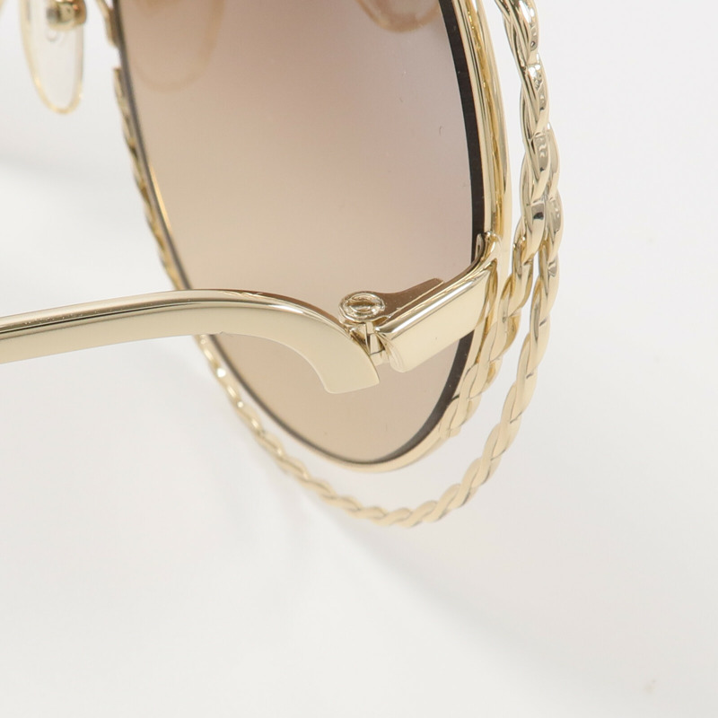 Chloe 金屬Carlina Twist Sunglasses太陽眼鏡-6