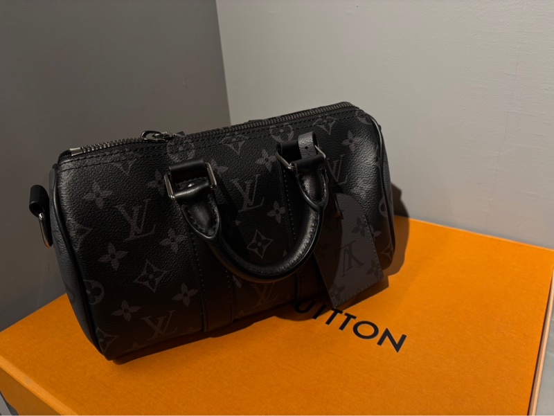 有購證🌟Louis Vuitton Keepall 25 黑老花｜Classic Trend CT精品｜台北東區實體-1