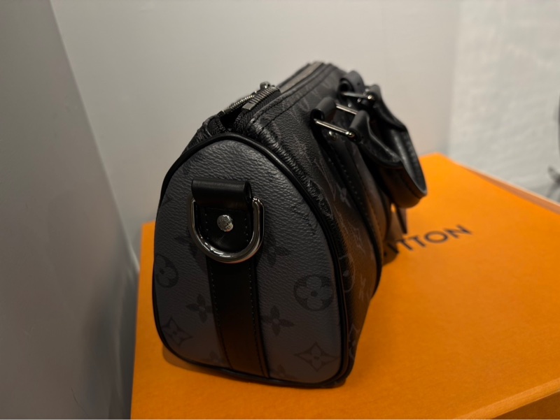 有購證🌟Louis Vuitton Keepall 25 黑老花｜Classic Trend CT精品｜台北東區實體-3