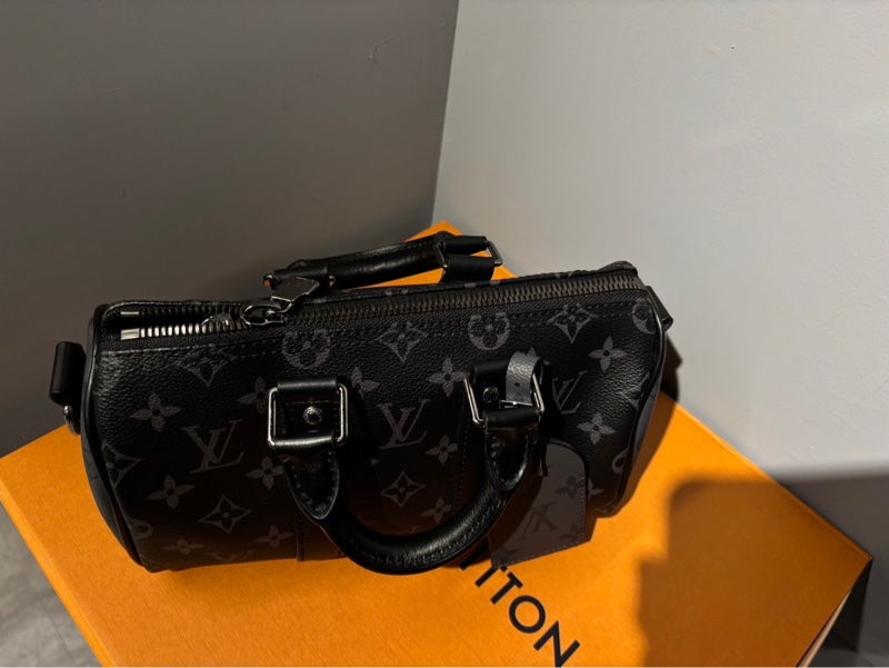 有購證🌟Louis Vuitton Keepall 25 黑老花｜Classic Trend CT精品｜台北東區實體-4