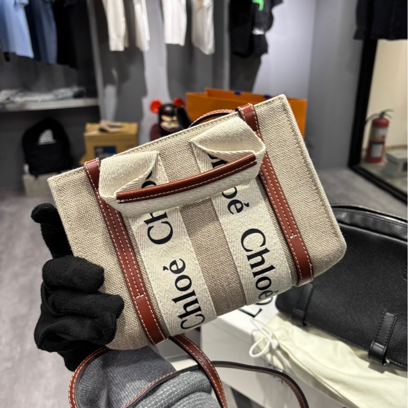 狀況好🌟Chloe Woody Tote Mini ｜Classic Trend CT精品｜台北東區實體-3