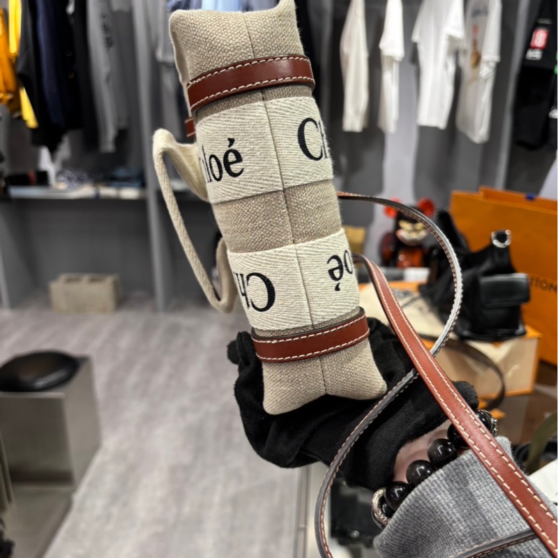 狀況好🌟Chloe Woody Tote Mini ｜Classic Trend CT精品｜台北東區實體-5