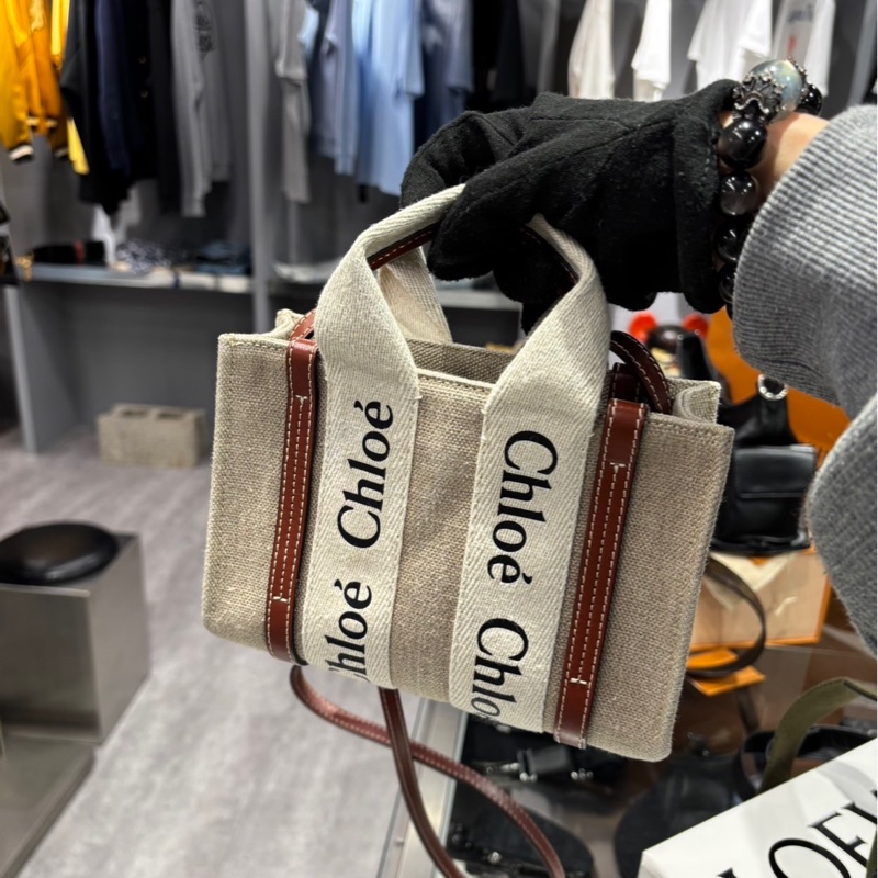 狀況好🌟Chloe Woody Tote Mini ｜Classic Trend CT精品｜台北東區實體-7