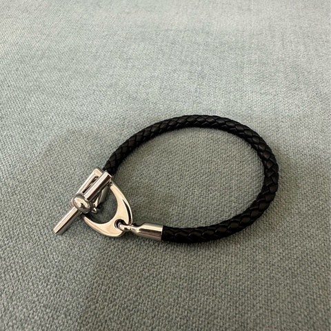 hermes Etrier H手環 黑色 二手