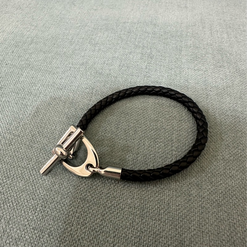 hermes Etrier H手環 黑色 二手-0
