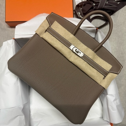 愛馬仕 Hermes Birkin 25 大象灰銀