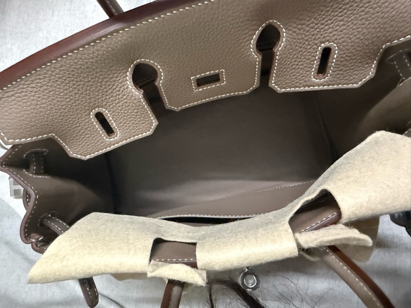 愛馬仕 Hermes Birkin 25 大象灰銀-6