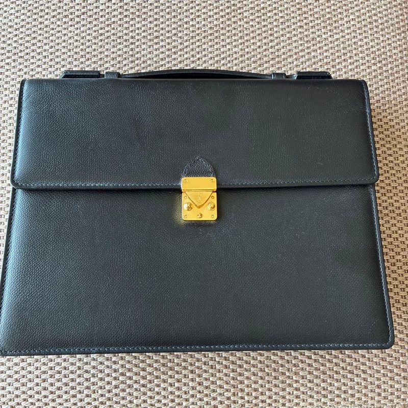 YVES SAINT LAURENT YSL 聖羅蘭 手提公事包-0