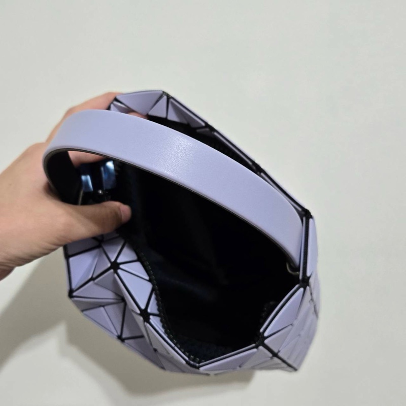 Issey Miyake 三宅一生 BaoBao 小號 valley 紫色 hobo包-5