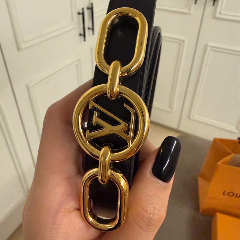 LV Circle Prime 20毫米雙面皮帶-8