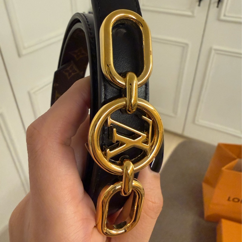 LV Circle Prime 20毫米雙面皮帶-9