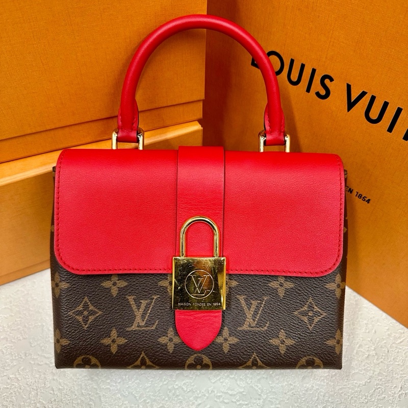 Lv路易威登 Locky紅鎖頭BB 編碼加芯-1