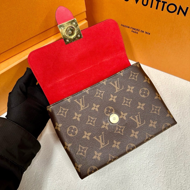 Lv路易威登 Locky紅鎖頭BB 編碼加芯-7