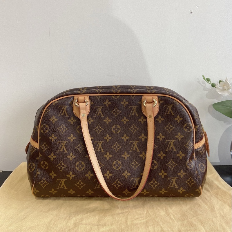 99新❤️LV 路易威登經典老花保齡球手提包 尺寸38*24cm-1