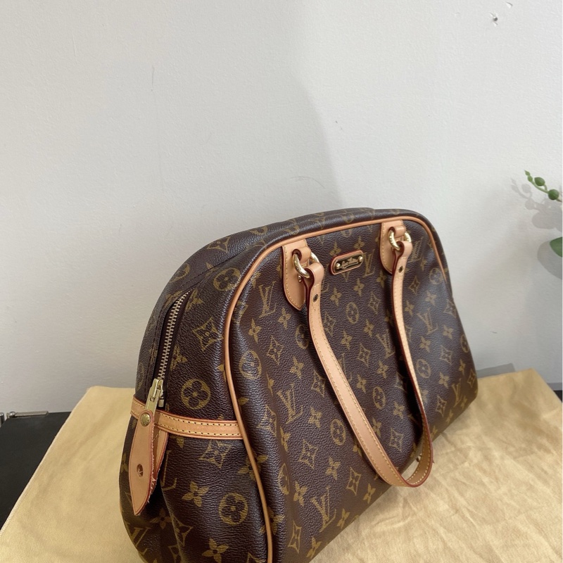 99新❤️LV 路易威登經典老花保齡球手提包 尺寸38*24cm-2