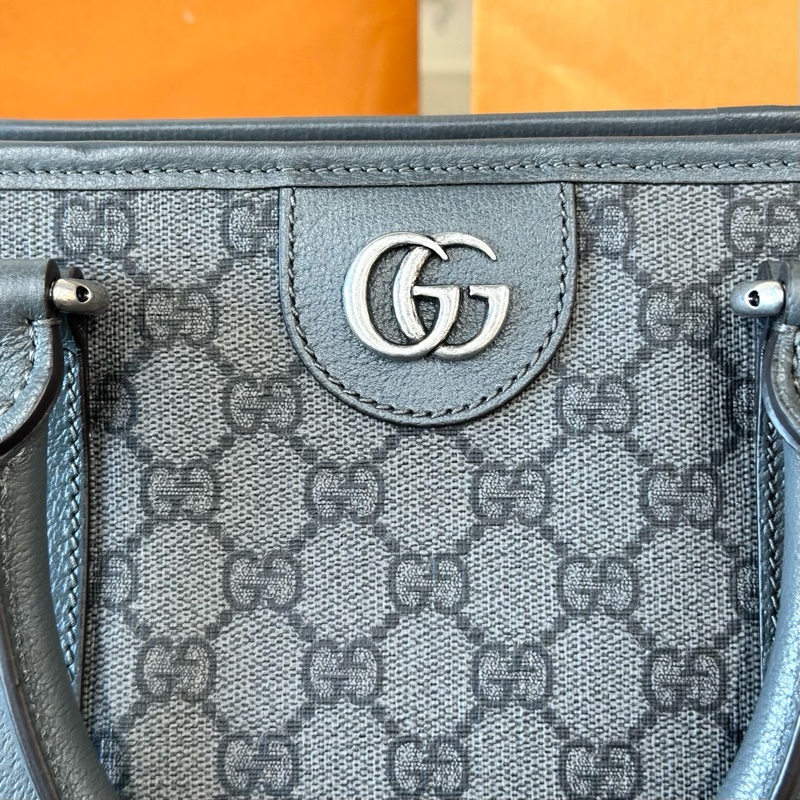 GUCCI古馳 Ophidia 雙G徽標可調節肩帶拉鍊開合 -8