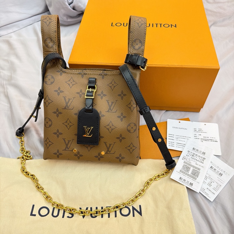 Lv 老花菜籃子 斜背包-0