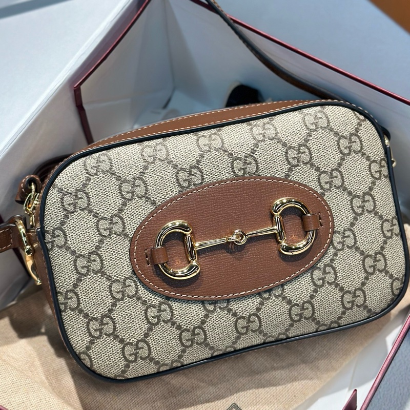 全新 Gucci/古馳 Horsebit 1955 相機包-0