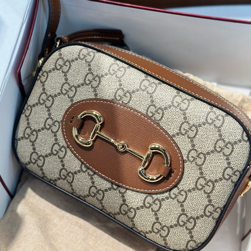 全新 Gucci/古馳 Horsebit 1955 相機包-1