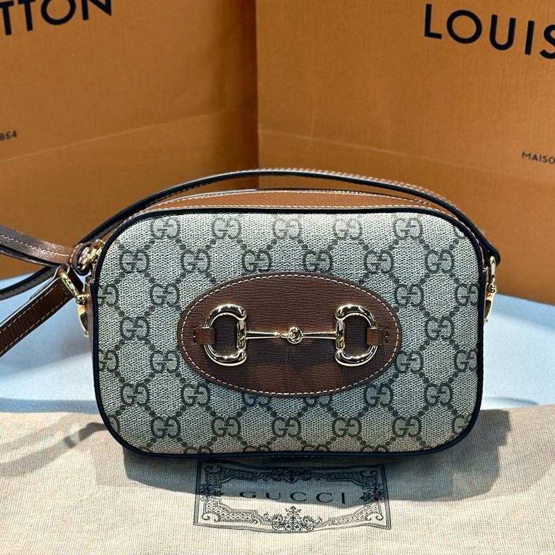 全新 Gucci/古馳 Horsebit 1955 相機包-2