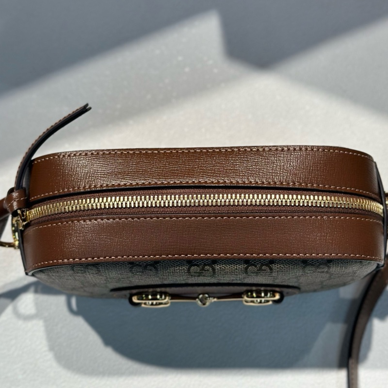 全新 Gucci/古馳 Horsebit 1955 相機包-7