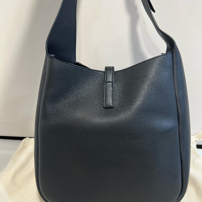 YSL LE A 7 小型荔面牛皮革hobo-1