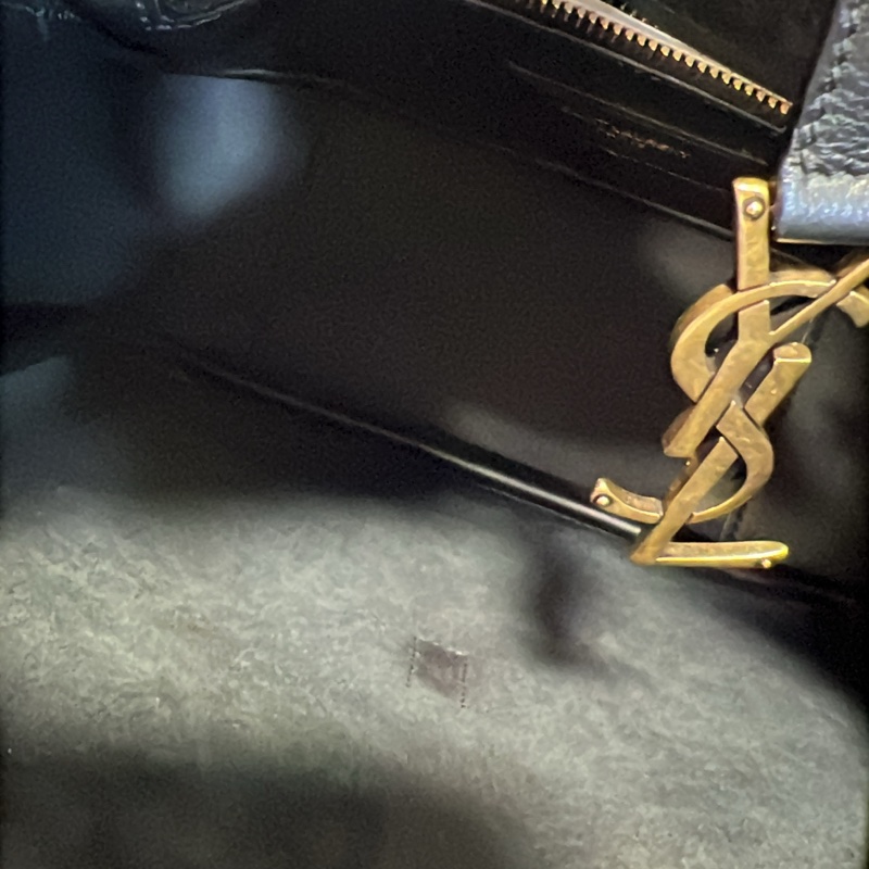 YSL LE A 7 小型荔面牛皮革hobo-2