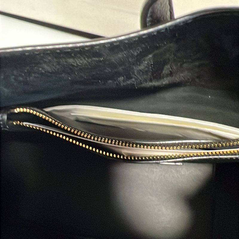 YSL LE A 7 小型荔面牛皮革hobo-15